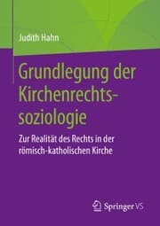 Cover von Grundlegung der Kirchenrechtssoziologie
