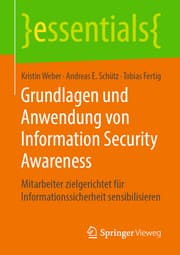 Cover von Grundlagen und Anwendung von Information Security Awareness