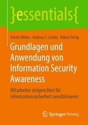 Cover von Grundlagen und Anwendung von Information Security Awareness