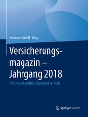Cover von Versicherungsmagazin - Jahrgang 2018