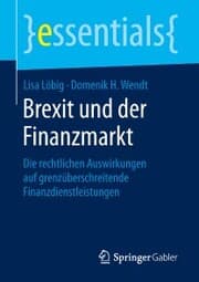 Cover von Brexit und der Finanzmarkt