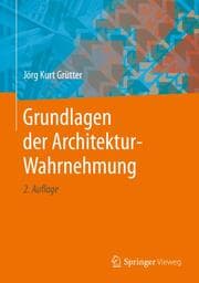 Cover von Grundlagen der Architektur-Wahrnehmung