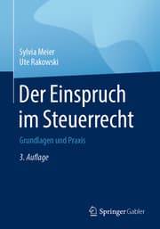 Cover von Der Einspruch im Steuerrecht