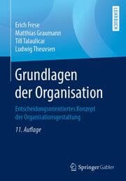 Cover von Grundlagen der Organisation