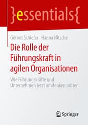 Cover von Die Rolle der Führungskraft in agilen Organisationen