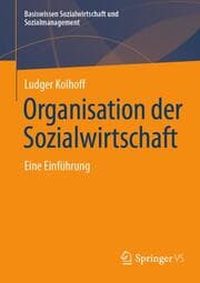Cover von Organisation der Sozialwirtschaft