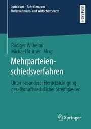 Cover von Mehrparteienschiedsverfahren