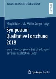 Cover von Symposium Qualitative Forschung 2018