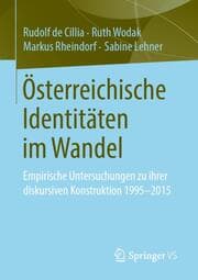 Cover von Österreichische Identitäten im Wandel