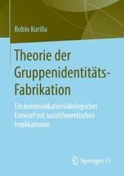 Cover von Theorie der Gruppenidentitäts-Fabrikation