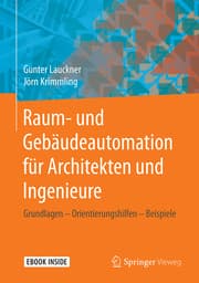 Cover von Raum- und Gebäudeautomation für Architekten und Ingenieure