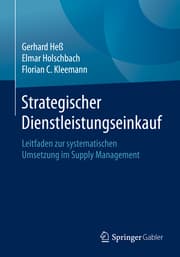 Cover von Strategischer Dienstleistungseinkauf