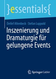 Cover von Inszenierung und Dramaturgie für gelungene Events
