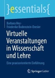 Cover von Virtuelle Veranstaltungen in Wissenschaft und Lehre