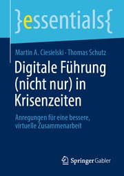 Cover von Digitale Führung (nicht nur) in Krisenzeiten