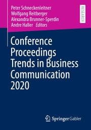 Cover von Conference Proceedings Trends in Business Communication 2020