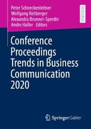 Cover von Conference Proceedings Trends in Business Communication 2020