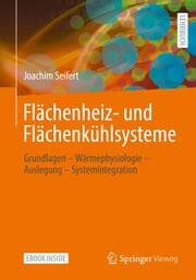Cover von Flächenheiz- und Flächenkühlsysteme