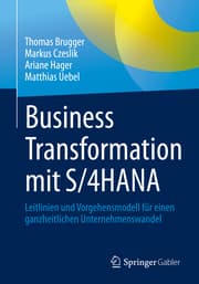 Cover von Business Transformation mit S/4HANA