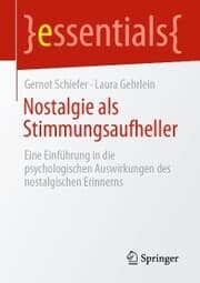 Cover von Nostalgie als Stimmungsaufheller