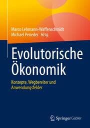 Cover von Evolutorische Ökonomik