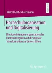 Cover von Hochschulorganisation und Digitalisierung