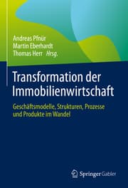 Cover von Transformation der Immobilienwirtschaft