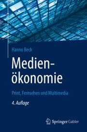 Cover von Medienökonomie