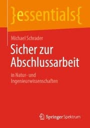 Cover von Sicher zur Abschlussarbeit