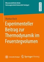 Cover von Experimenteller Beitrag zur Thermodynamik im Feuerstegvolumen