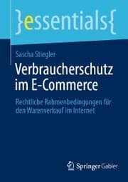 Cover von Verbraucherschutz im E-Commerce