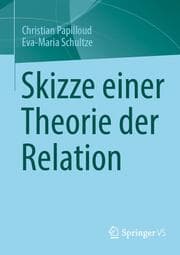 Cover von Skizze einer Theorie der Relation