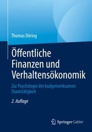 Cover von Öffentliche Finanzen und Verhaltensökonomik