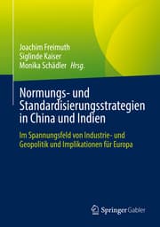 Cover von Normungs- und Standardisierungsstrategien in China und Indien