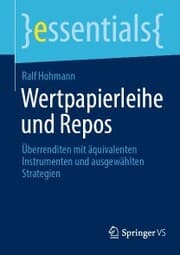 Cover von Wertpapierleihe und Repos
