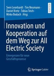 Cover von Innovation und Kooperation auf dem Weg zur All Electric Society