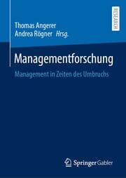 Cover von Managementforschung