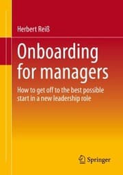 Cover von Onboarding for managers