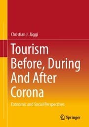 Cover von Tourism before, during and after Corona