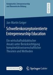 Cover von Schwellenkonzeptorientierte Entrepreneurship Education