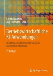 Cover von Betriebswirtschaftliche KI-Anwendungen