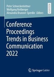 Cover von Conference Proceedings Trends in Business Communication 2022