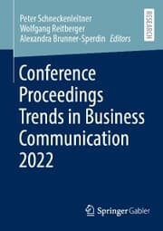 Cover von Conference Proceedings Trends in Business Communication 2022