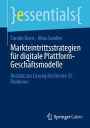 Cover von Markteintrittsstrategien für digitale Plattform-Geschäftsmodelle