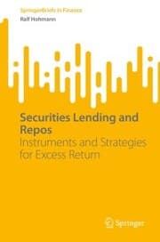 Cover von Securities Lending and Repos