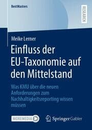 Cover von Einfluss der EU-Taxonomie auf den Mittelstand