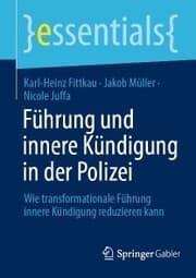 Cover von Führung und innere Kündigung in der Polizei