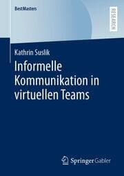Cover von Informelle Kommunikation in virtuellen Teams