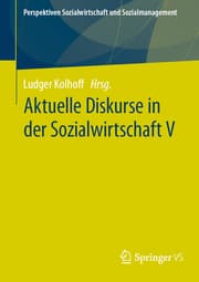 Cover von Aktuelle Diskurse in der Sozialwirtschaft V