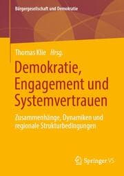 Cover von Demokratie, Engagement und Systemvertrauen